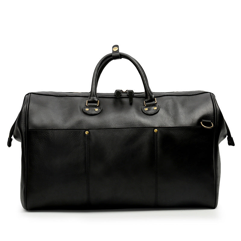 The Nomad Leather Weekender