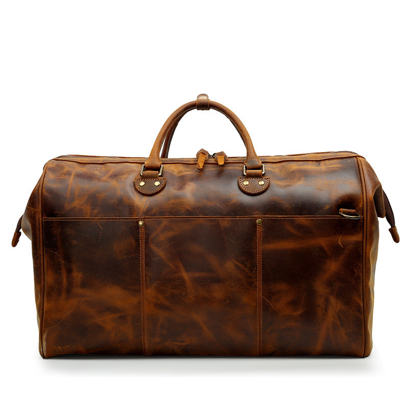 The Nomad Leather Weekender