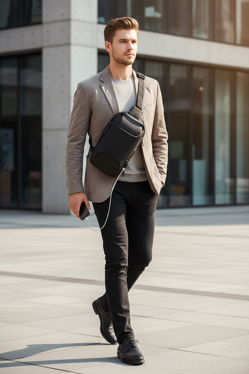 Editorial Flow Crossbody