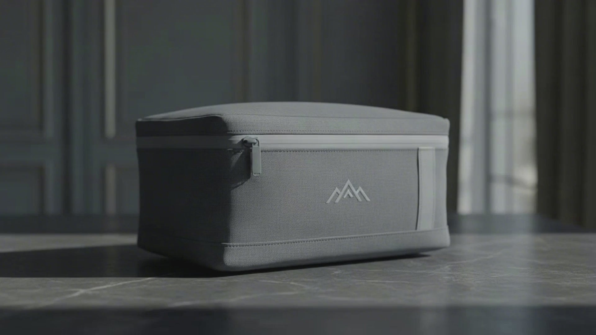 Sovereign Transit System: 7-Piece Slate Gray Ultra-Compression Organizer Set